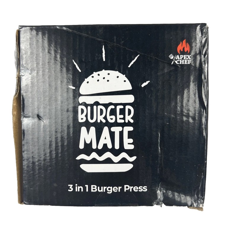 3 IN 1 Non Stick Stuffed Burger Press Hamburger Patty Molds Maker Sliders BBQ US gallery