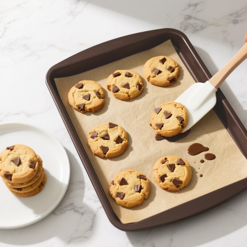 100 Pcs Non-Stick Baking Parchment Paper Sheets 9×13Inch Dual-Sided gallery
