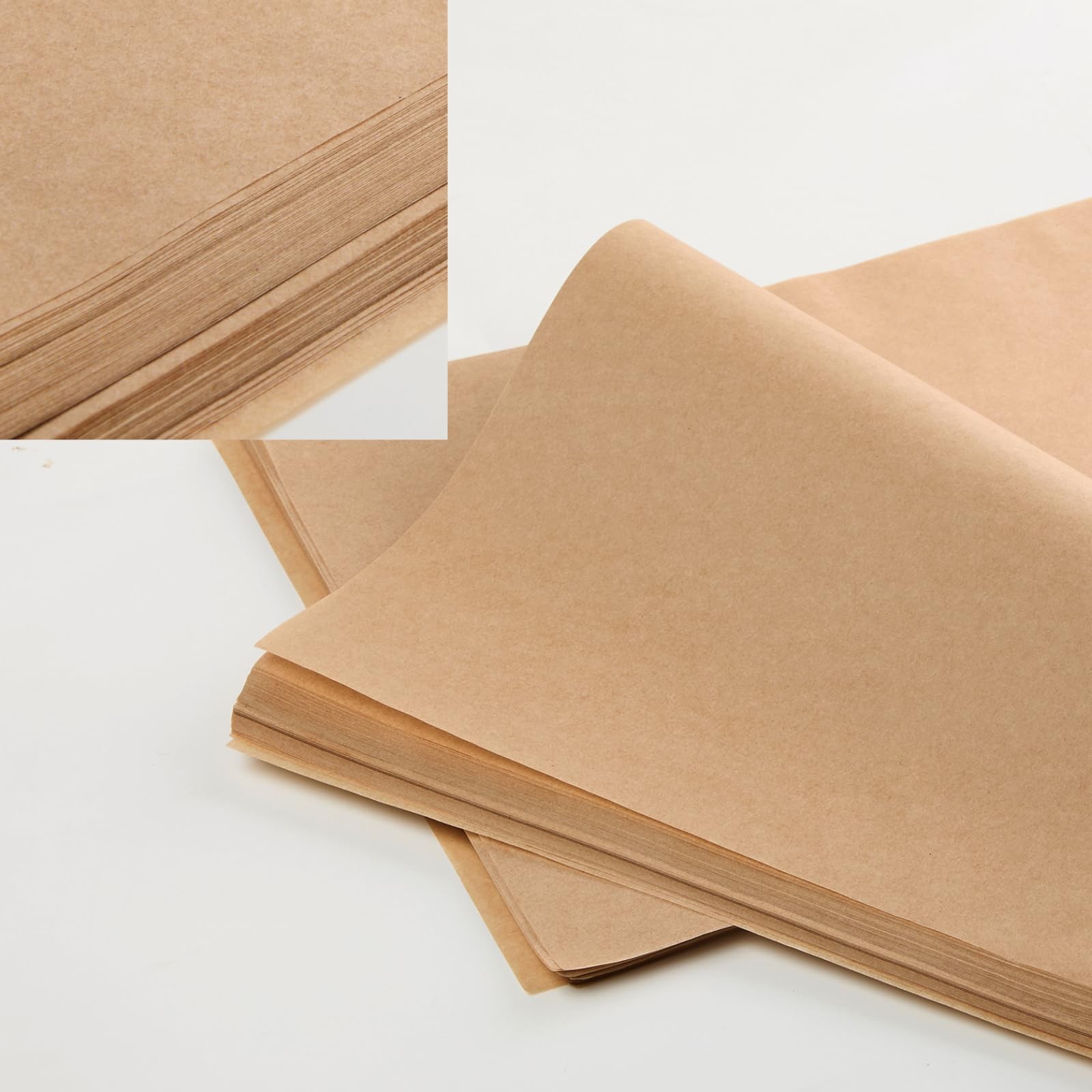 100 Pcs Non-Stick Baking Parchment Paper Sheets 9×13Inch Dual-Sided gallery