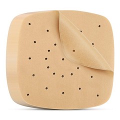 Beasea Air Fryer 8 Inch Parchment Liners, 200pcs 8 Inch, Unbleached