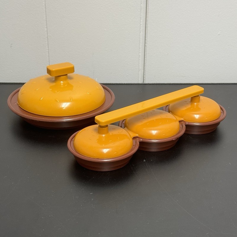 Charcoal Companion Single Burger & 3 Slider Hamburger Press - Great Condition gallery
