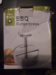 Stainless Steel Adjustable Hamburger Press & Patty Maker Non-Stick Professional