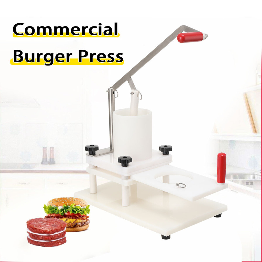 Commercial Burger Patty Maker Manual Hamburger Patty Meat Press Forming Machine gallery