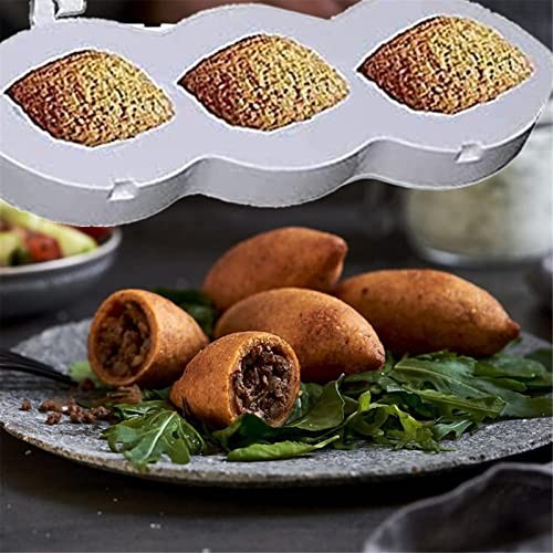 Kibbeh Rolls Maker & Meatball Mold DIY Plastic Manual Meatloaf Maker Press T... gallery