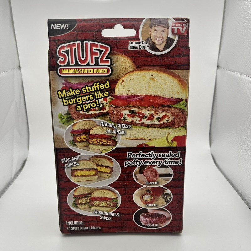 STUFZ - AMERICANS STUFFED BURGER AS SEEN ON TV NEW IN BOX gallery