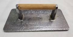 Vintage J.M. Burden Co. Meat Press 125 Bacon Grill Press Alhambra CA
