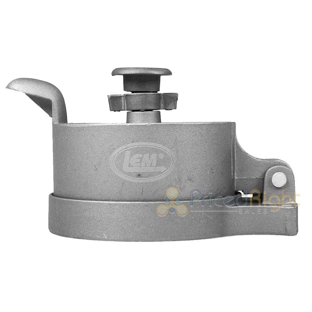 Burger Press Heavy Duty Non-Stick Adjustable Locking Wing Nut LEM Products 534 gallery