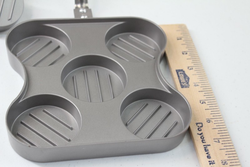 Slider Mini Burger Patty Press Pan Makes Five gallery