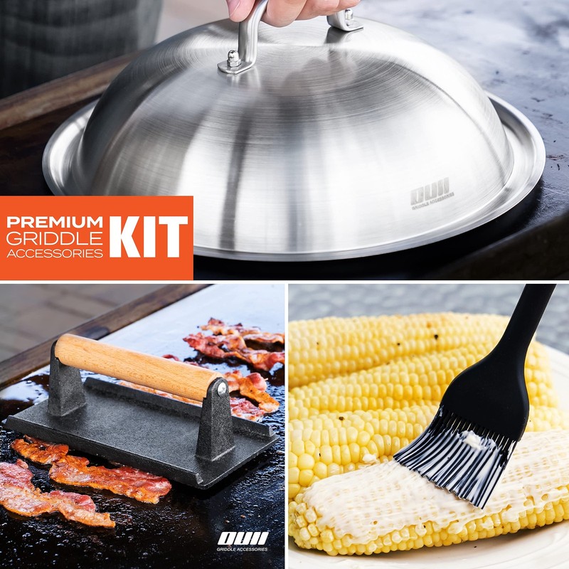 Flat Top Griddle Accessories Set for Blackstone and Camp Chef Griddle - 12 In... gallery