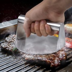 Stainless Steel Smash Burger Press Stuffed Grill Round Shape Patty Cooking Tools