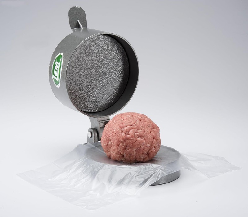 LEM Non-Stick Adjustable Burger Press gallery