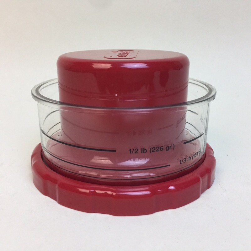 Good Cook 3 Piece 4” Plastic Hamburger Burger Stuffing Press gallery