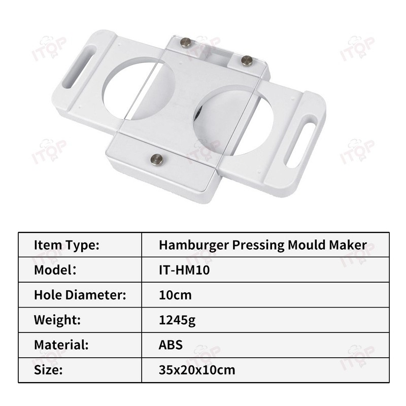 Non Stick Stuffed Burger Press Hamburger Patty Molds Maker BBQ Kitchen Tool gallery