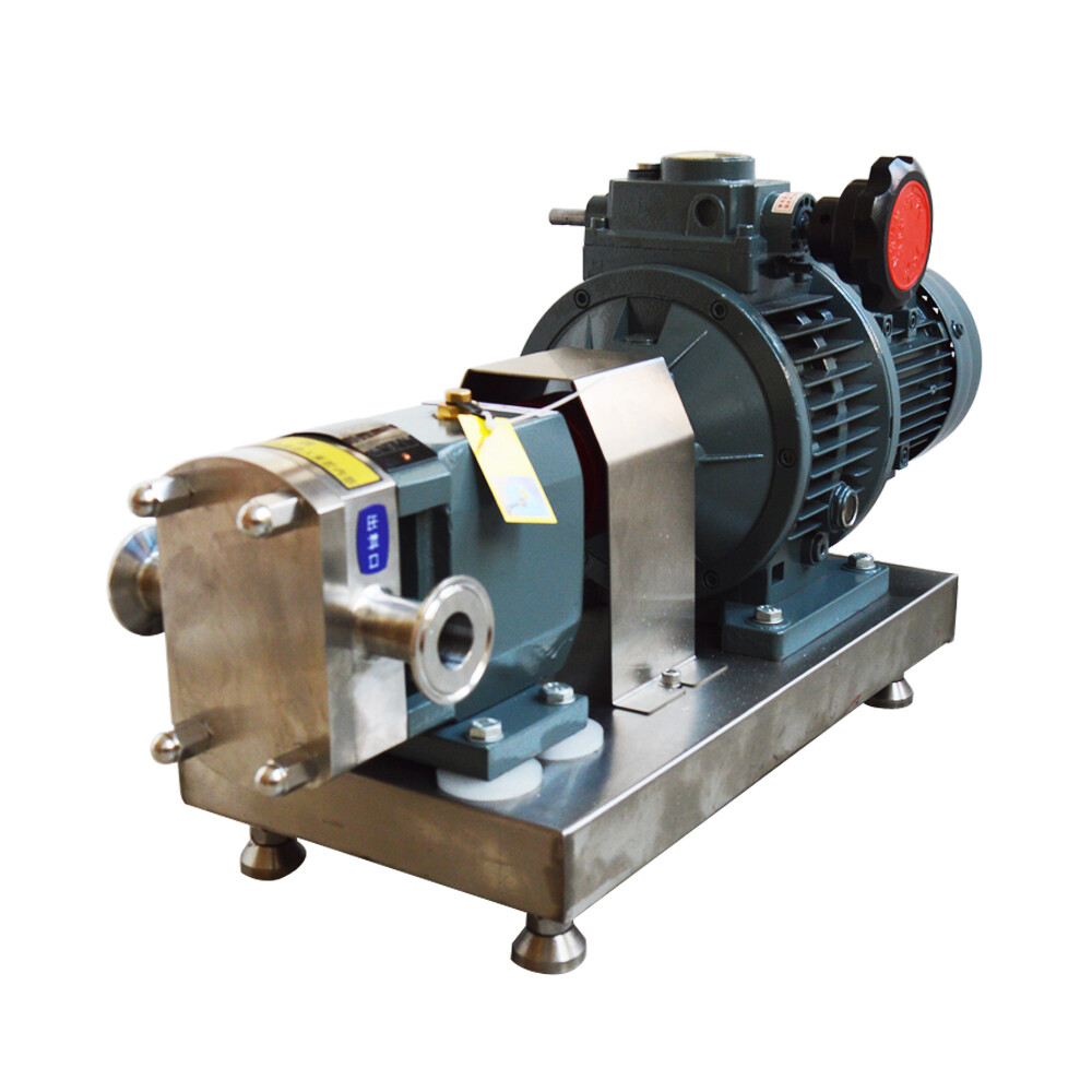 Hygienic Grade Cam Rotor Pump High Viscosity Transport 220V three-phase gallery