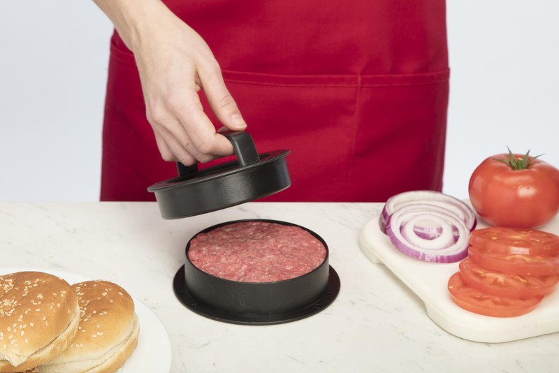 Stuffed Burger Press 4 in 1 Patty Maker Slider Mold Nonstick 4Inch gallery