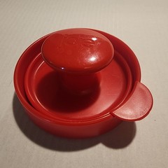 JOIE Burger Press Patty Maker, Nylon, Red