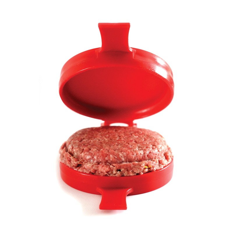 Norpro Nonstick Stuffed Burger Maker, Red gallery
