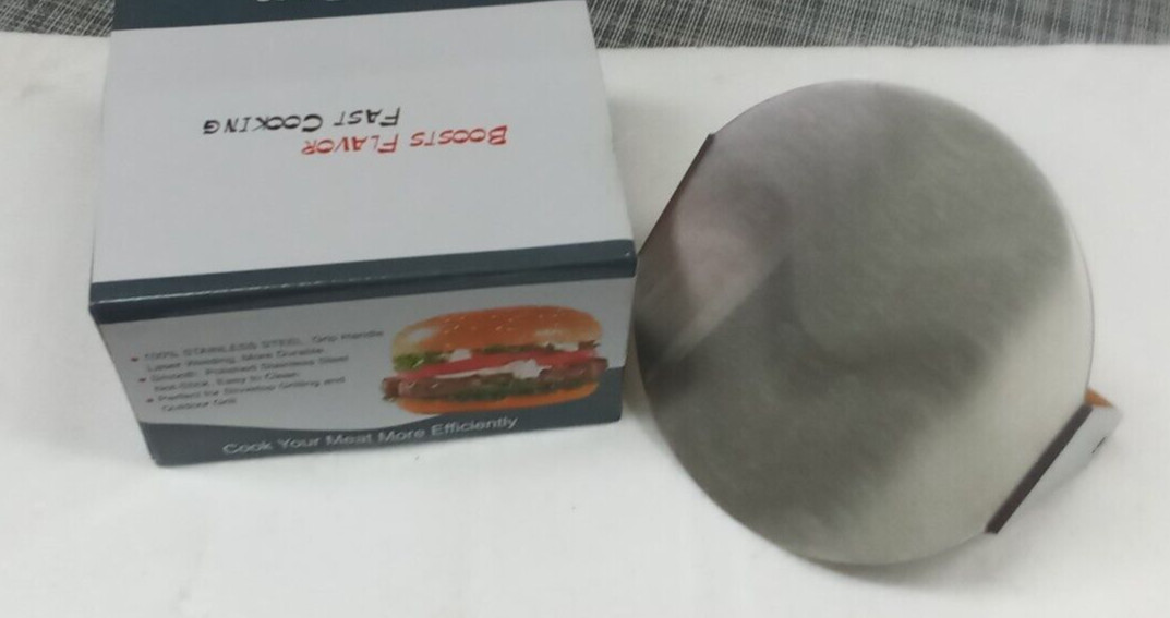 5.5" Round Burger/Grill Press, Smooth gallery