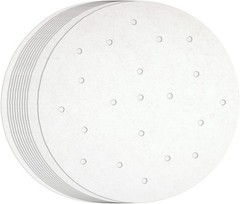 Juvale Air Fryer Liners Disposable – 8-Inch White, 8 inches, 8 Inch