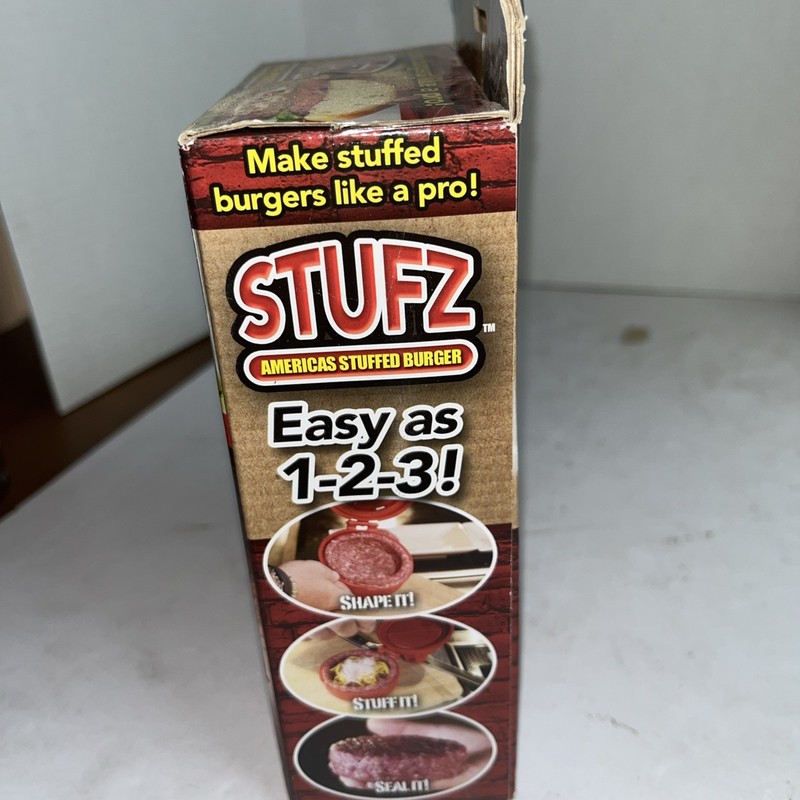 As Seen On TV America's Stuffed Burger STUFZ - New But OPENED gallery