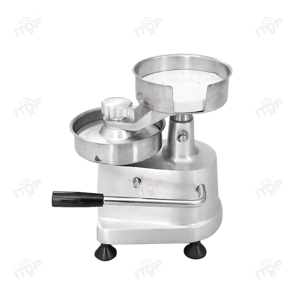 Stainless Manual Hamburger Patty Press Molding Machine Burger Meat Mold Maker gallery
