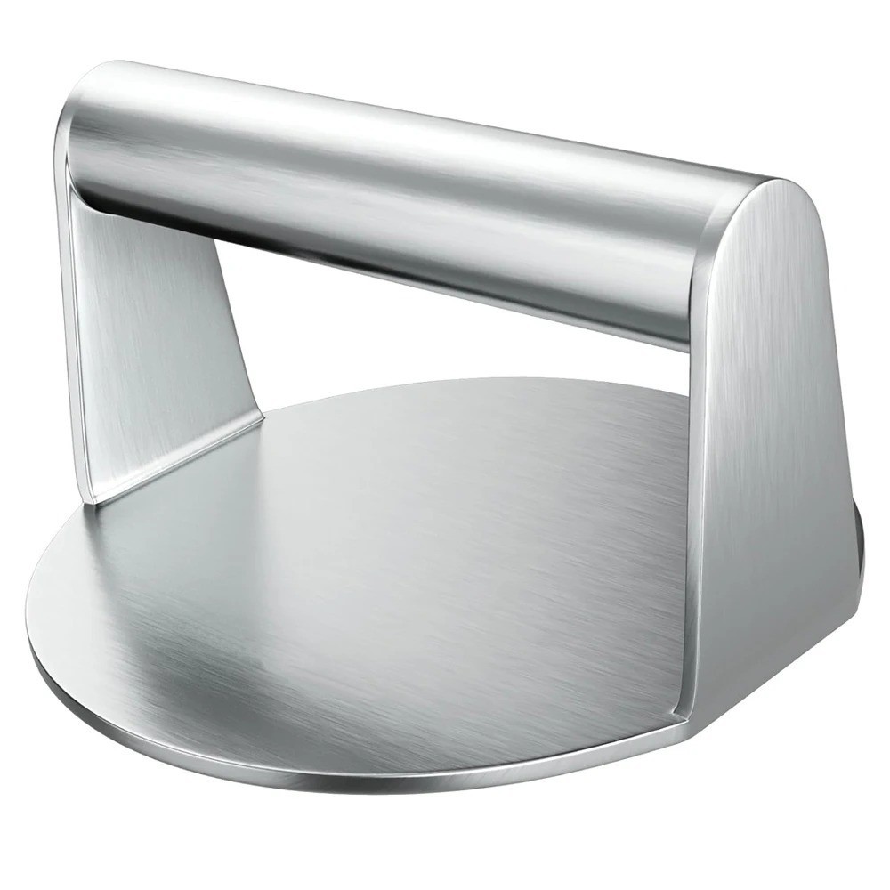 Hamburger Meat Press 430 Stainless Steel Circular Square Burger Meat Press Kitch