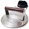 OUTDO.MXT Stainless Steel 8.5" Smash 8.5-Inch Round, silvery gallery