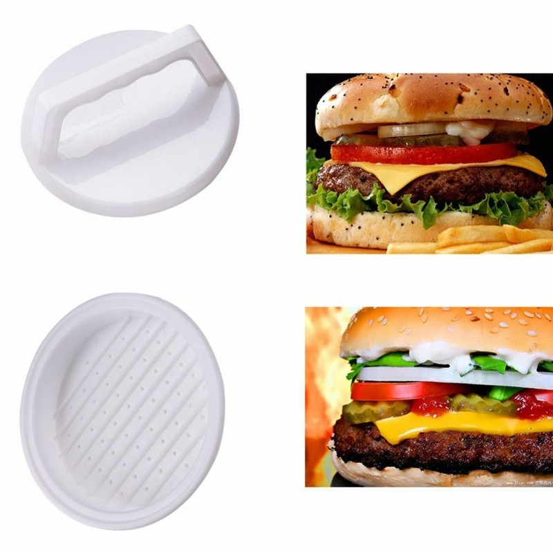 Meat Press Beef Maker Hamburger Grill Burger 1 Set Round Patty Kitchen Tool 1pc gallery