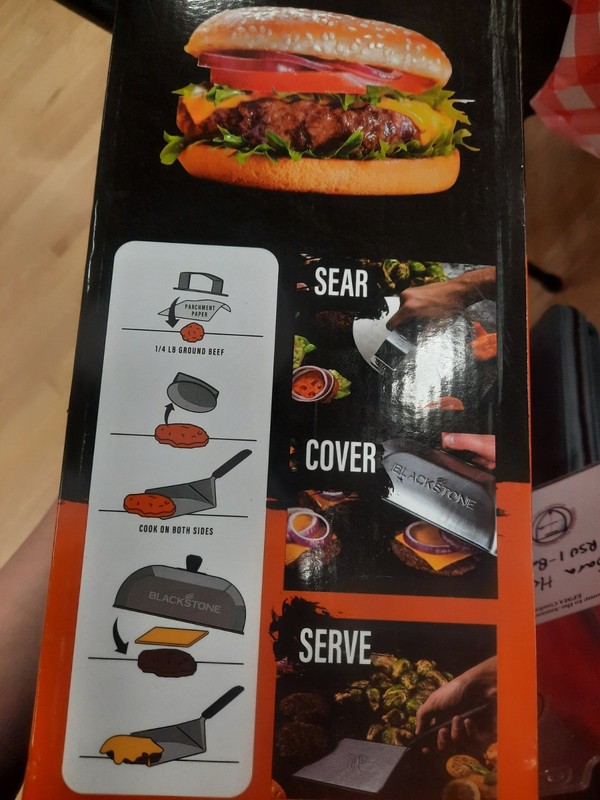 Blackstone 3-Piece Press & Sear Hamburger Tool Kit | Burger Press Grill Set gallery