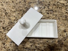 McDonalds Style McRib Patty/Pattie Press (white)