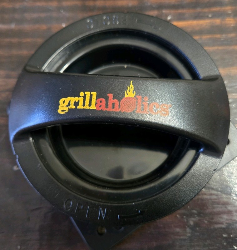 Grillaholics Stuffed Burger Press & Hamburger Maker - Non Stick Hamburger Open gallery