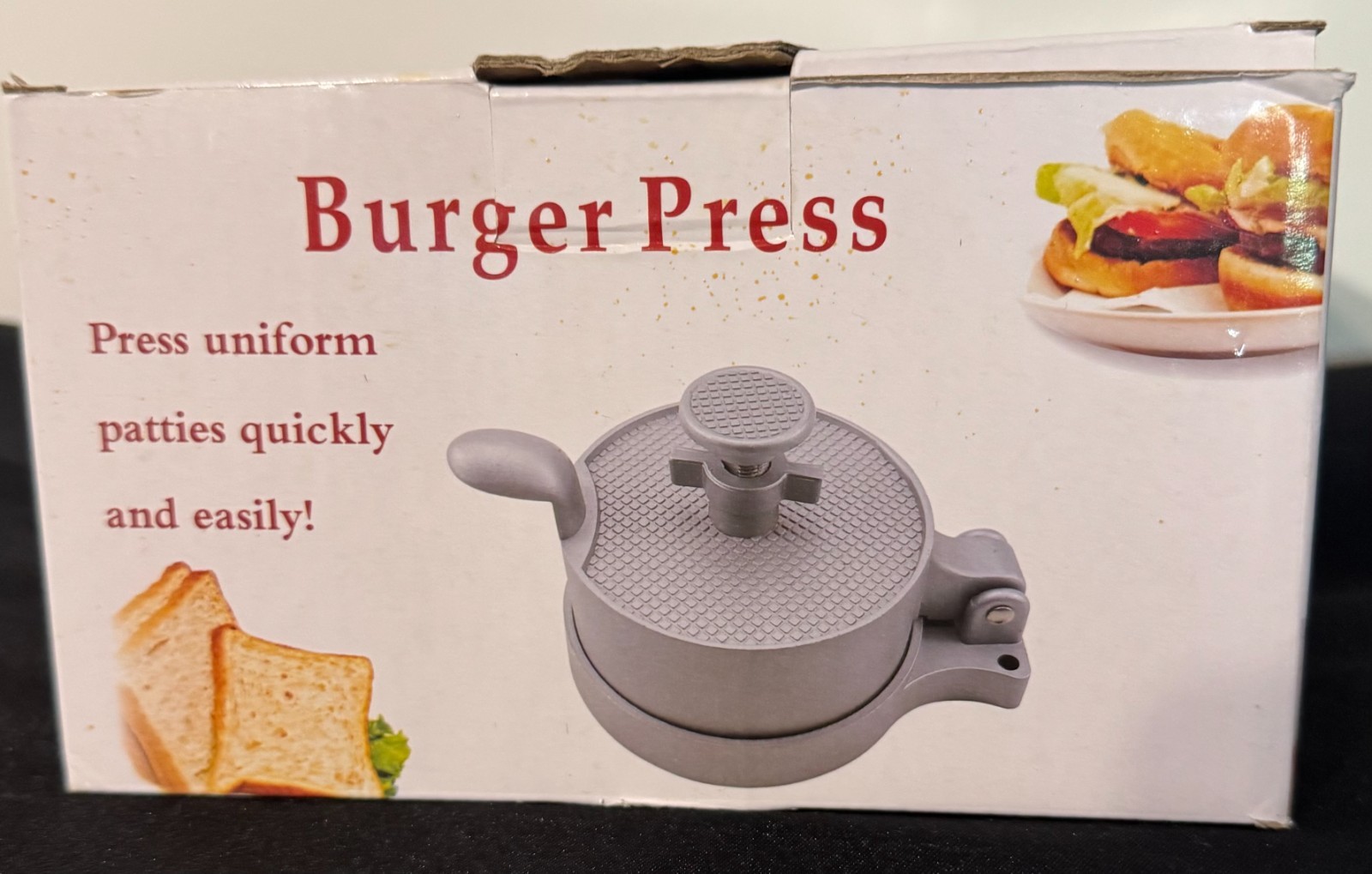 OAMCEG 3/4 LB Burger Press Hamburger Patty Maker Nonstick Kitchen BBQ Tool gallery