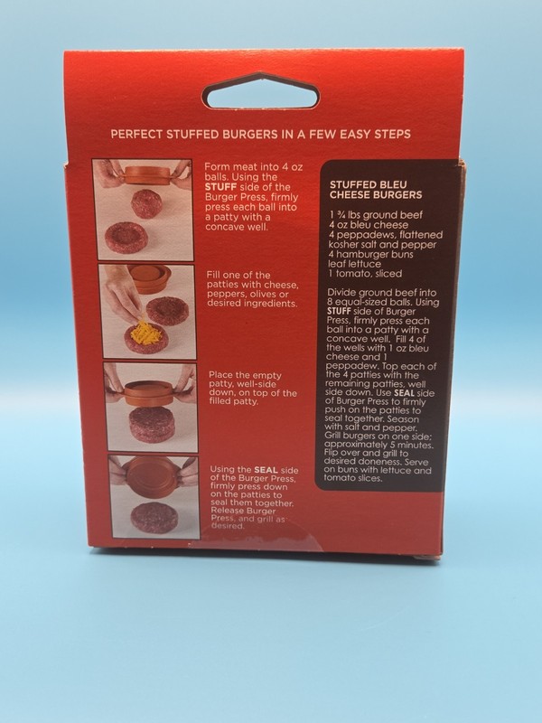 Nordic Ware 3 In 1 Stuffed Burger Maker And Patty Press Made in USA gallery