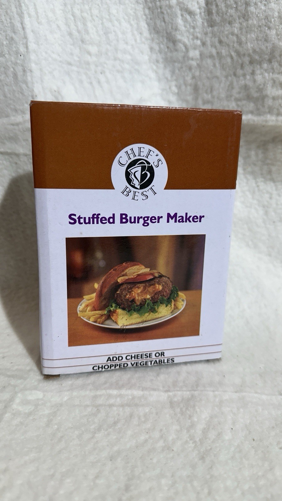 Chef’s Best Stuffed Burger Maker. Make Gourmet Burgers Better Than Ever! gallery