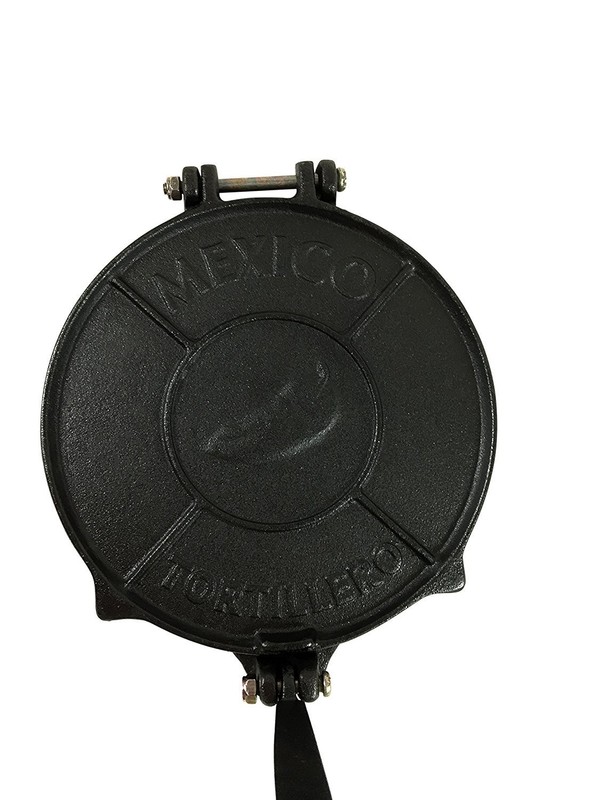 Heavy-Gauge Manual Reastaurant Cast Iron Flour Corn 7.5 inches, Black gallery