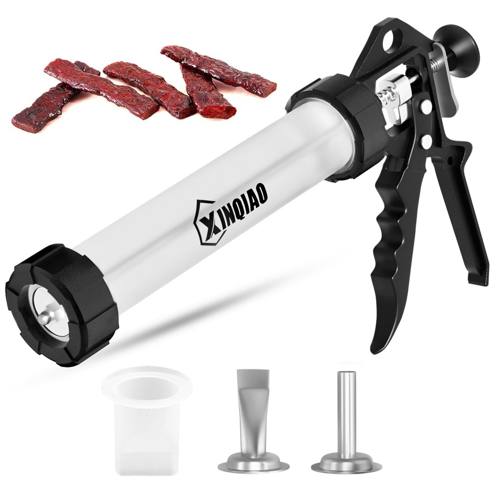 XINQIAO Beef Jerky Gun for Ground Meat, Plastic 1 Count (Pack of 1)