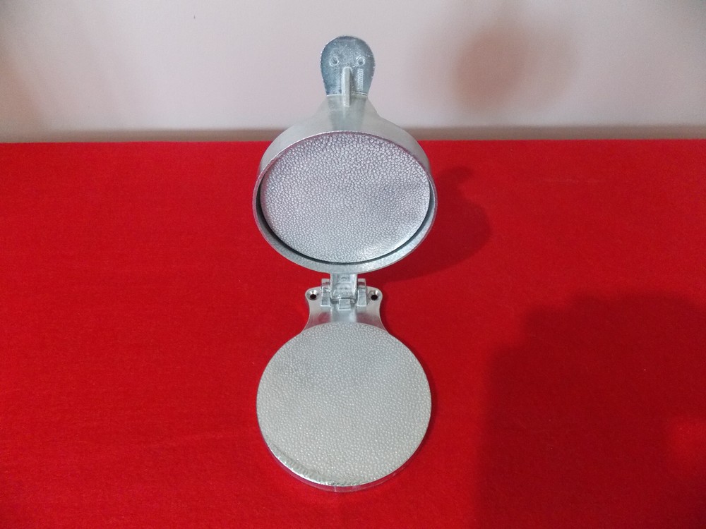 HALCO 1/4" HAMBURGER PRESS 4.5" CAST ALUMINUM COMMERCIAL GRADE - NEW