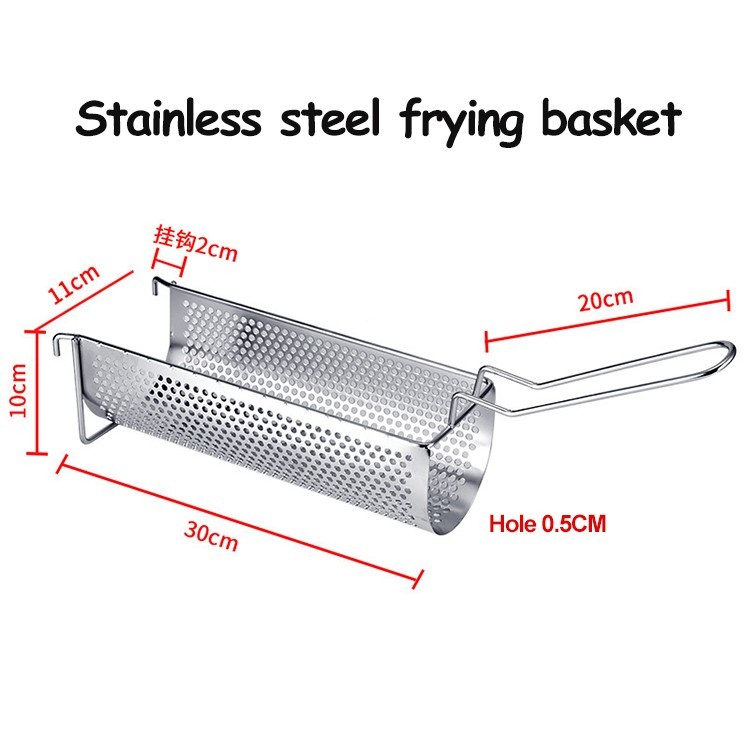 300mm Stainless Steel Mashed Potato Press Machine Hand Press Long Large French gallery