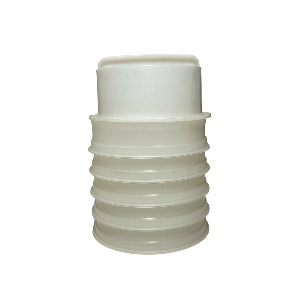 Vintage Tupperware Hamburger Press Set 5 Molds Keepers Press Ring 882 884