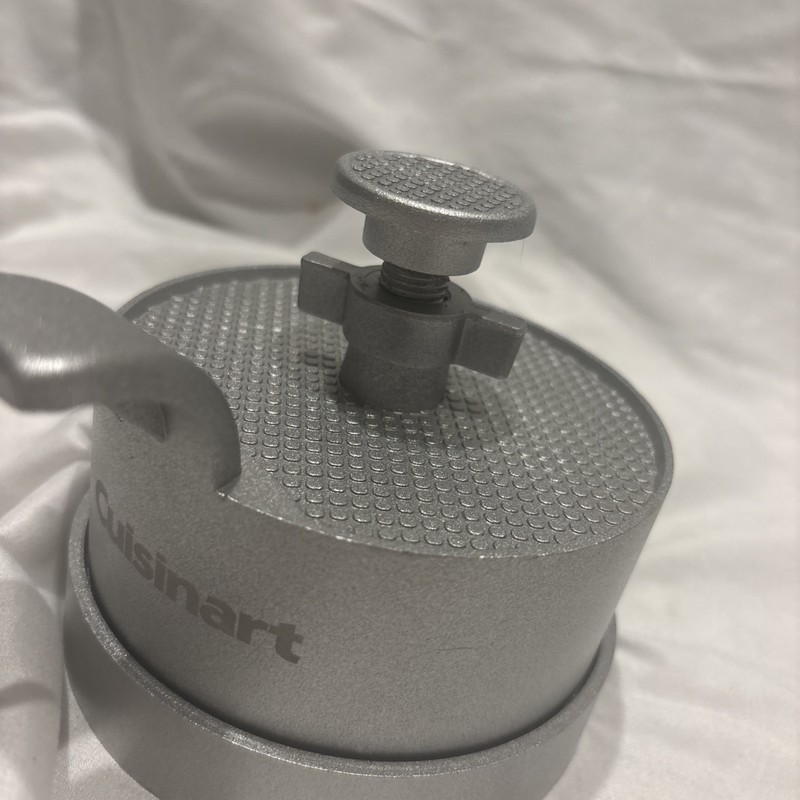 New Cuisinart Aluminum Adjustable Burger Press (Read) gallery