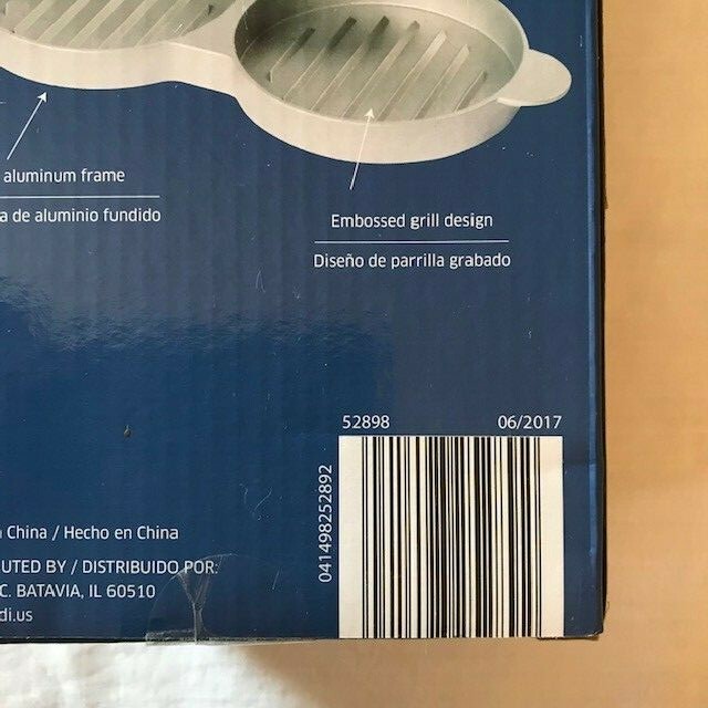 Aldi Crofton Hamburger Press Heavy Duty Cast Aluminium Frame NIB Non-stick Coat gallery