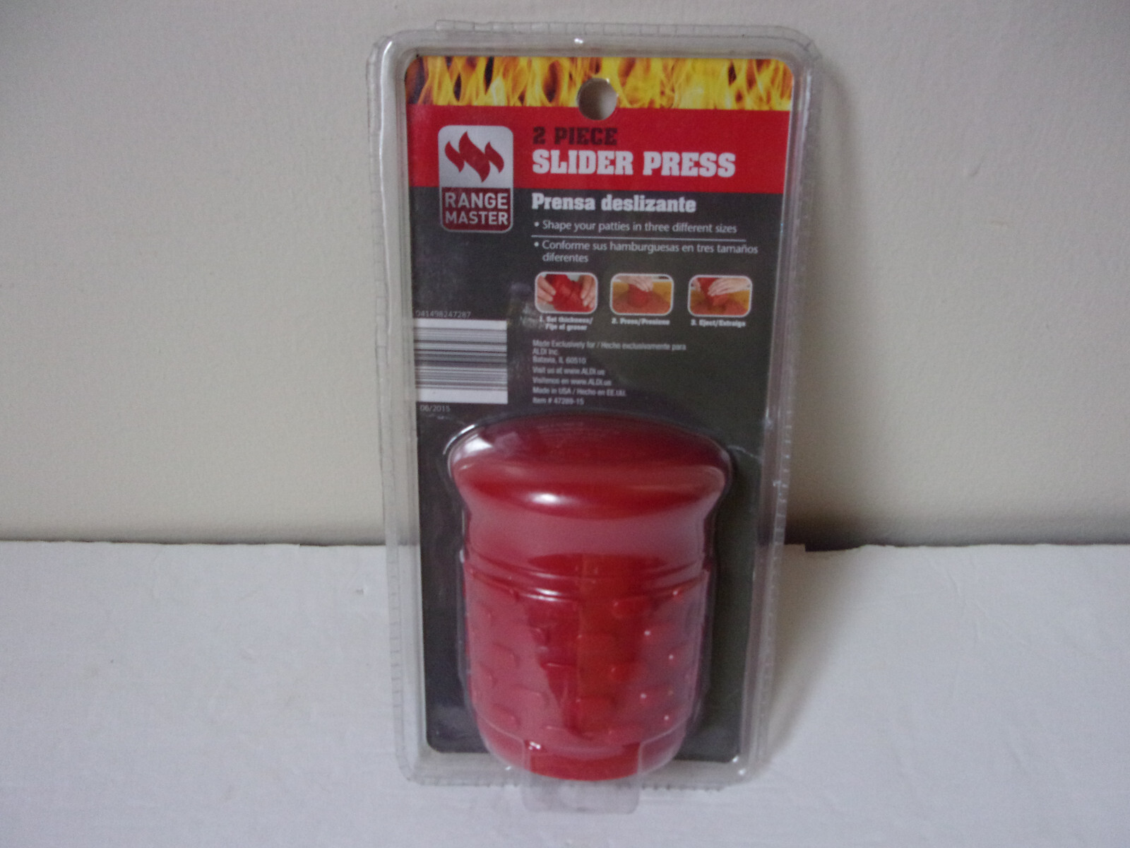 New Range Master 2 Piece Burger Slider Press gallery