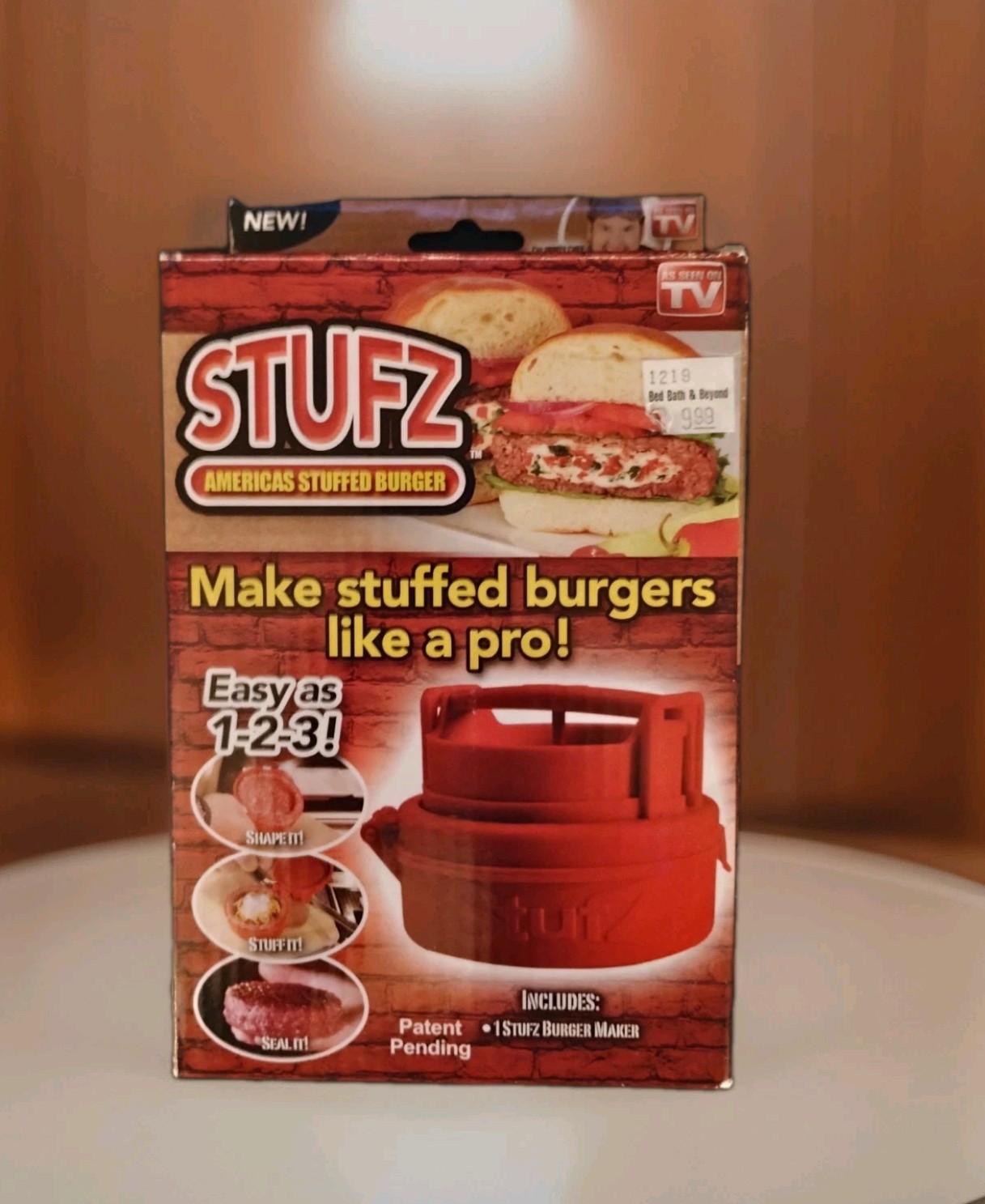 Smash Burger Press: Hamburger Patty Maker Stuffed Burger (As Seen On TV) gallery