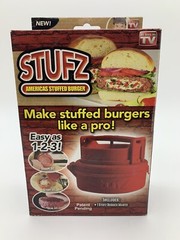 Stuff Stuffed Burger Press-Hamburger Patty Maker -As Seen On TV Brand New In Box