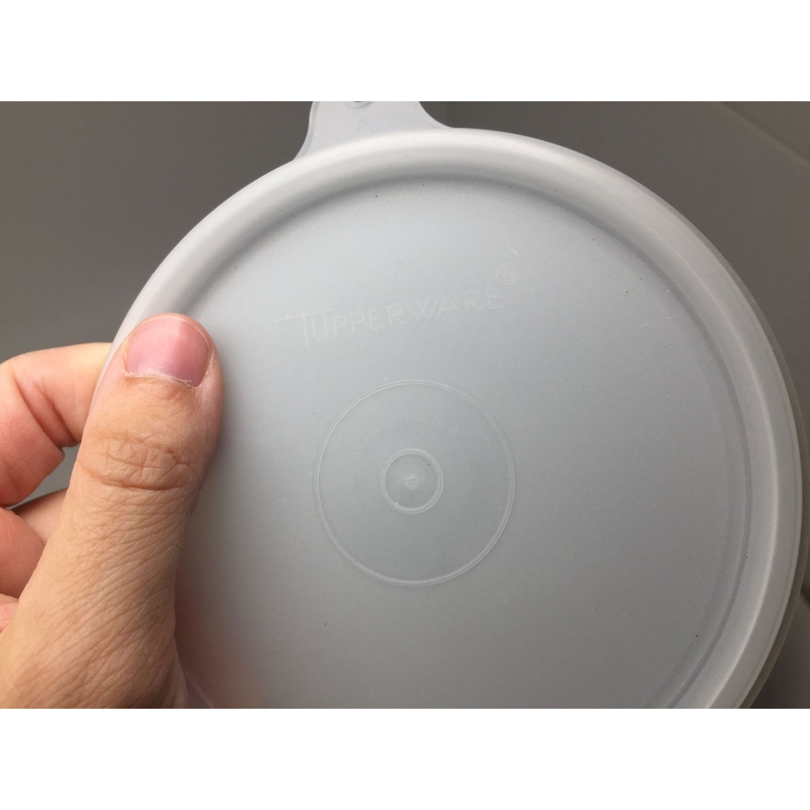 Tupperware Hamburger Keeper with Press and Plastic Discs to separate patties gallery