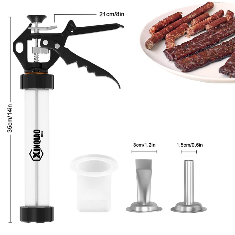 XINQIAO Beef Jerky Gun for Ground Meat, Plastic 1 Count (Pack of 1) gallery