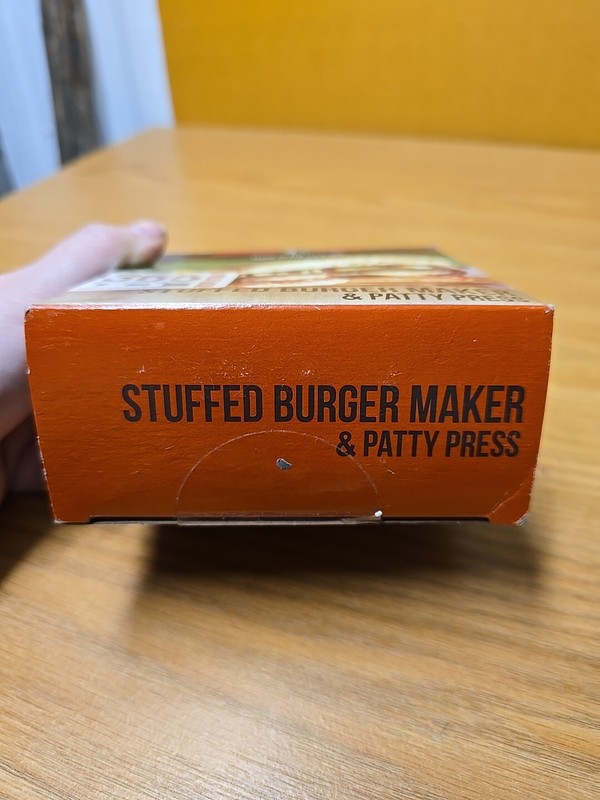 Nordic Ware 3 In 1 Stuffed Burger Maker & Patty Press Indoor Outdoor USA Vin gallery