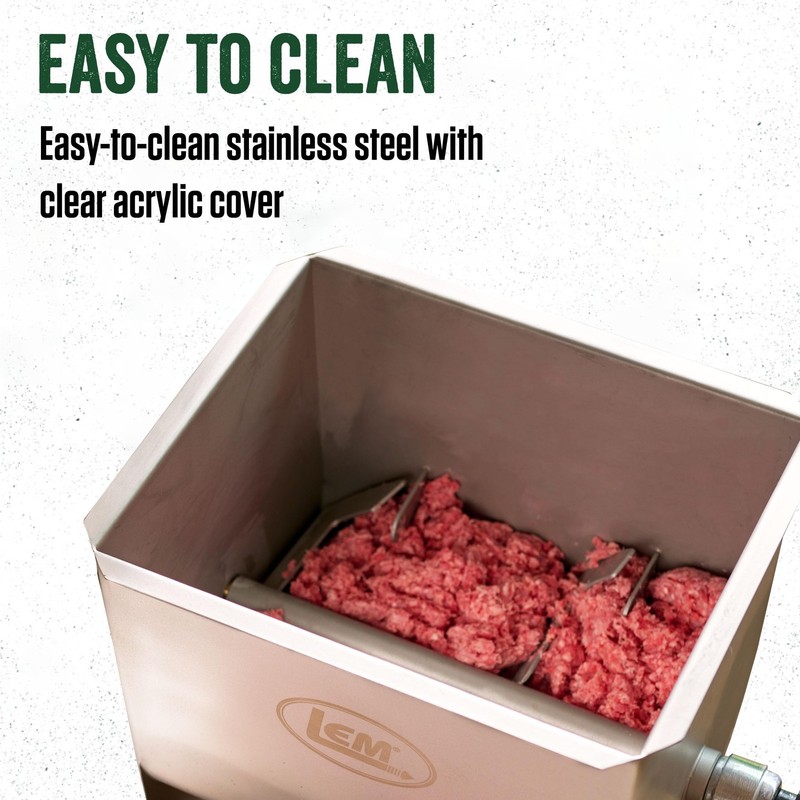 LEM Products MightyBite 20 Pound Capacity Manual 20 Capacity, Silver gallery