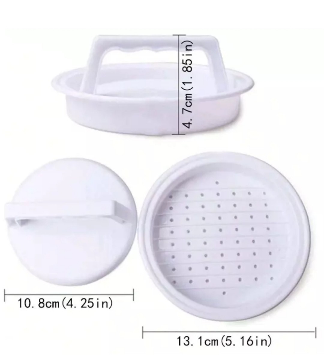 1pc Non-Stick Burger Patty Press - Hamburger Maker for BBQ & Kitchen Use (NEW) gallery