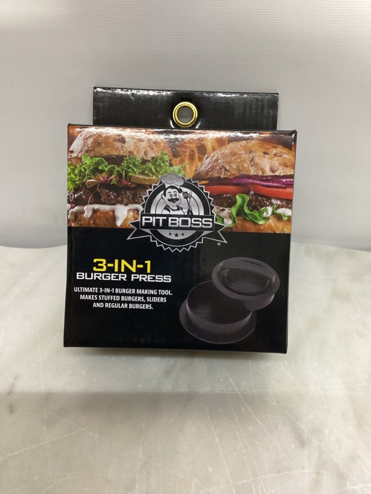 Pit Boss Burger Press 3-In-1 Burger Press